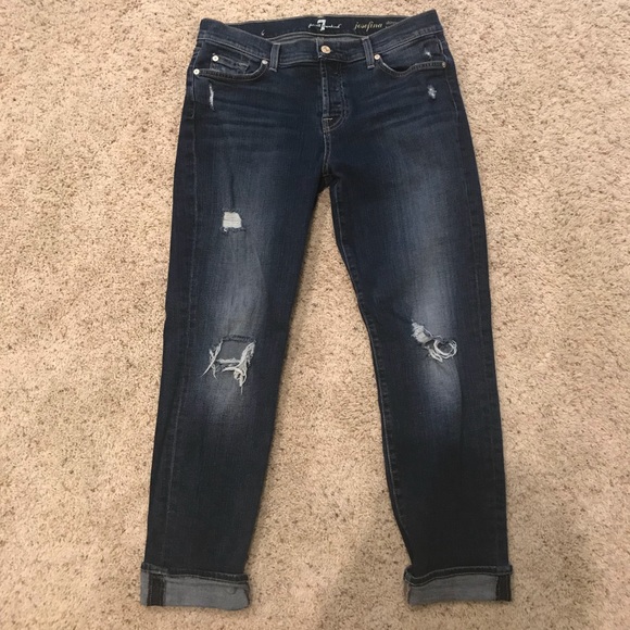 7 For All Mankind Denim - 7 for All Mankind Boyfriend Jeans, size 29 7 For All Mankind Denim - 7 for All Mankind Boyfriend Jeans, size 29